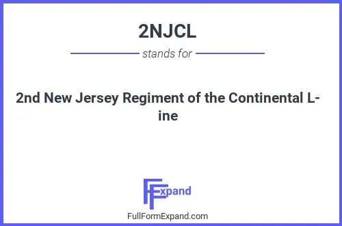 Full form of 2NJCL