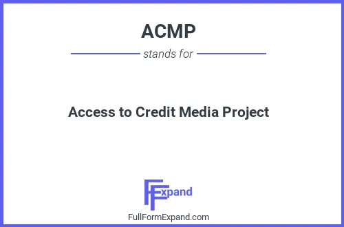 Full form of ACMP