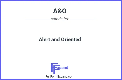 Full form of A&O