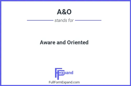 Full form of A&O