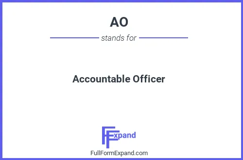 Full form of AO