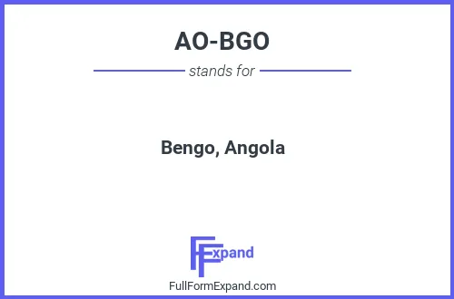 Full form of AO-BGO