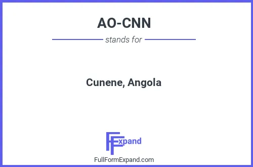 Full form of AO-CNN