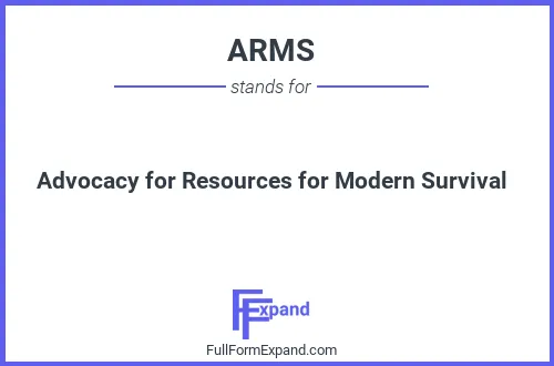Full form of ARMS