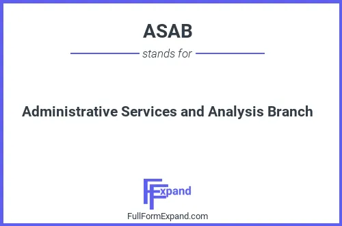 Full form of ASAB