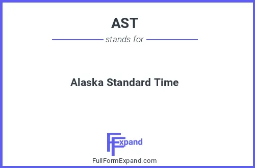 Full form of AST