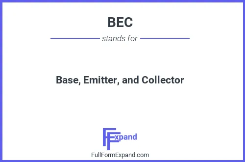 Full form of BEC
