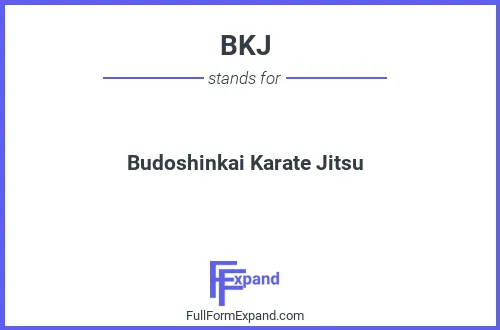 Full form of BKJ