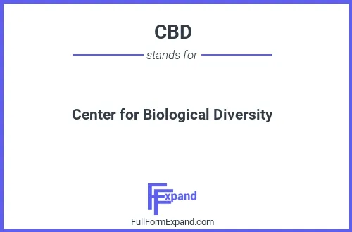 Full form of CBD