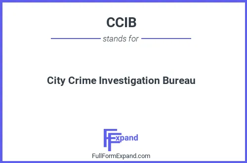 Full form of CCIB