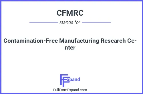 Full form of CFMRC