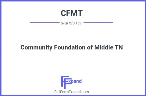 Full form of CFMT