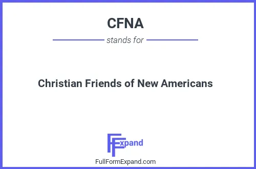 Full form of CFNA