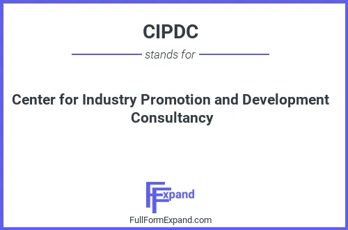 Full form of CIPDC