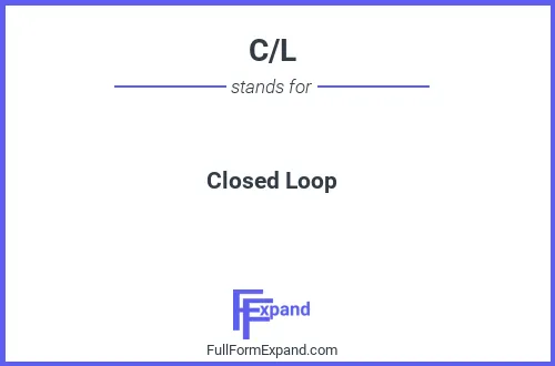Full form of C/L