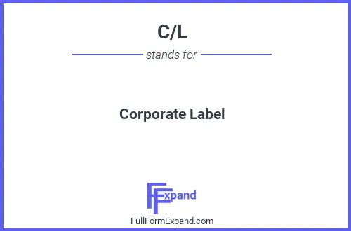 Full form of C/L