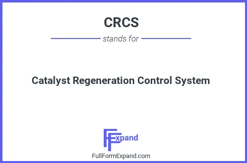 Full form of CRCS