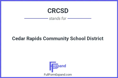 Full form of CRCSD
