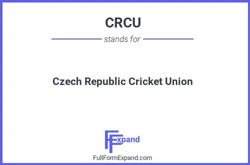 Full form of CRCU