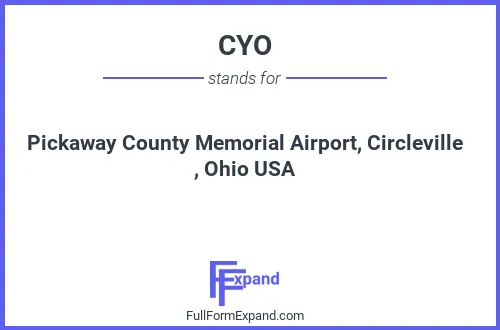 Full form of CYO