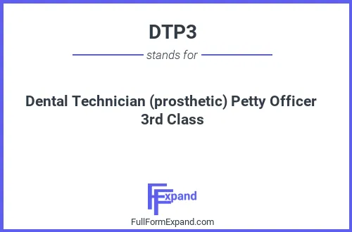 Full form of DTP3