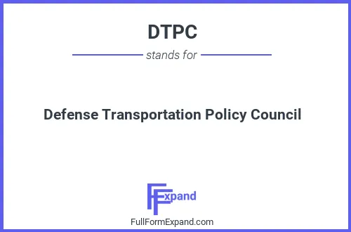 Full form of DTPC