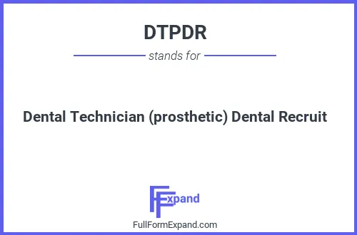 Full form of DTPDR
