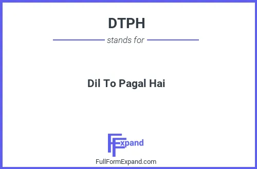 Full form of DTPH