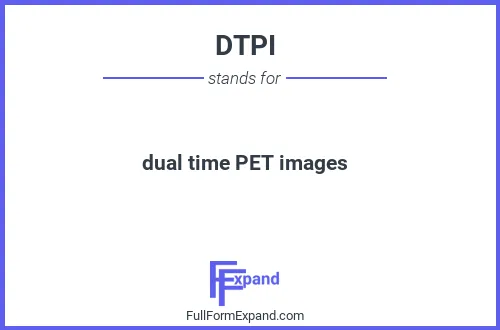 Full form of DTPI