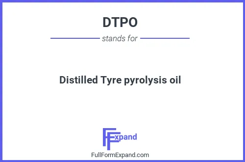 Full form of DTPO