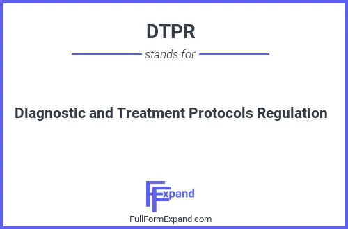 Full form of DTPR