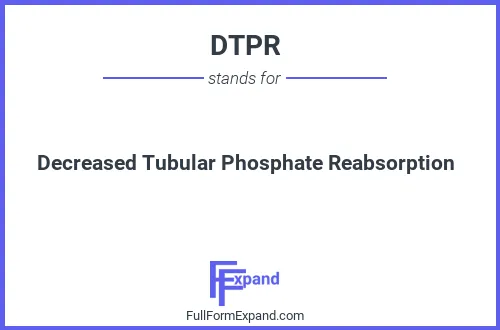 Full form of DTPR