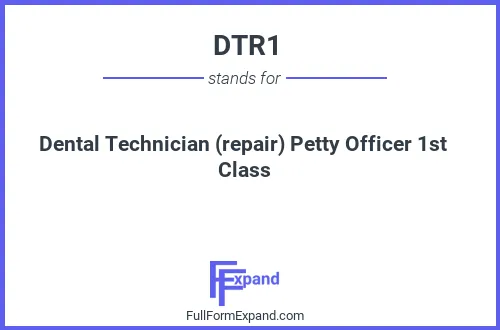 Full form of DTR1