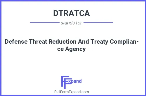 Full form of DTRATCA