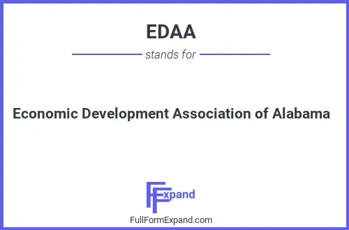 Full form of EDAA