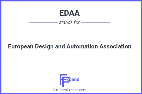 Full form of EDAA