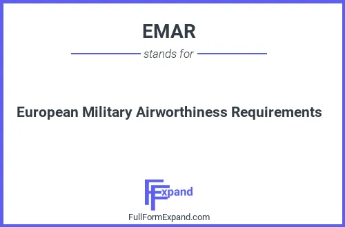 Full form of EMAR