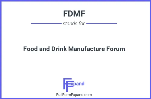 Full form of FDMF