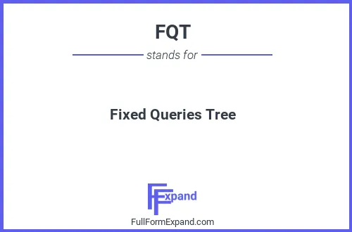 Full form of FQT