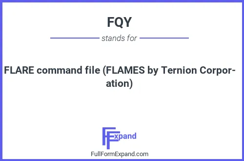 Full form of FQY