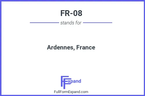 Full form of FR-08