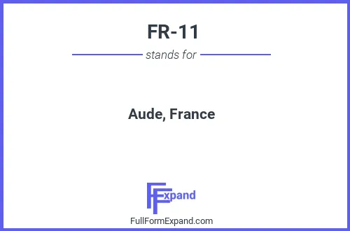Full form of FR-11
