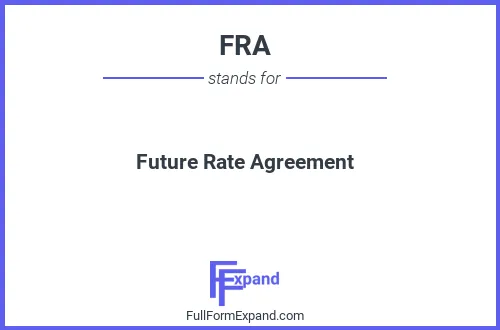 Full form of FRA