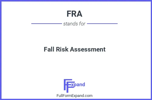 Full form of FRA
