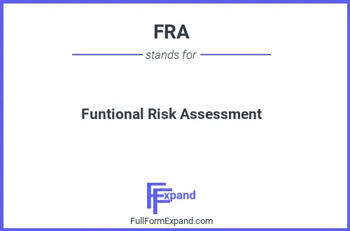Full form of FRA
