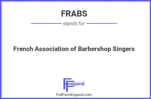 Full form of FRABS