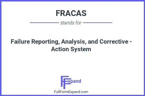 Full form of FRACAS