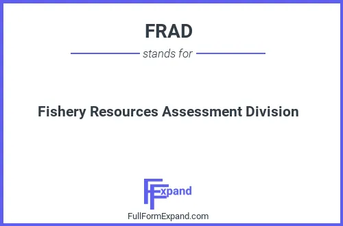 Full form of FRAD
