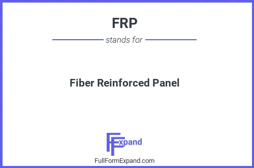 Full form of FRP
