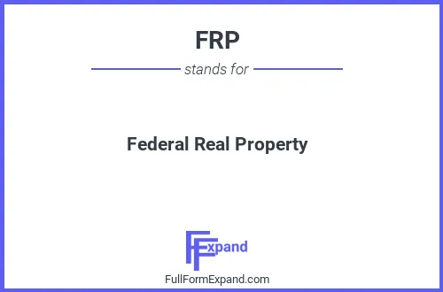 Full form of FRP